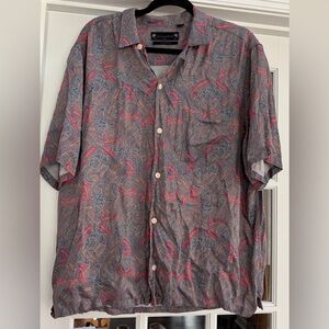 All Saints Oslo Paisley Shirt